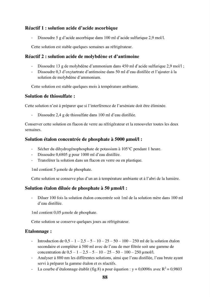 Dynamique des peuplements du Lac Mellah