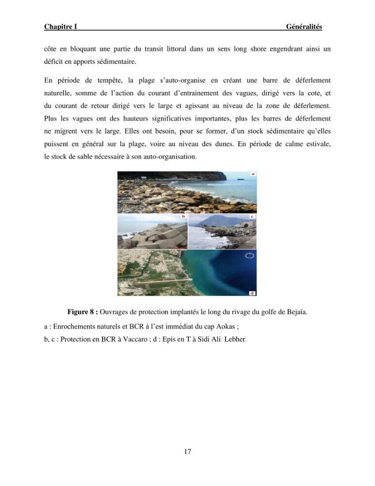 Etude de protection du rivage Club Hippique dans la willaya de Béjaïa: