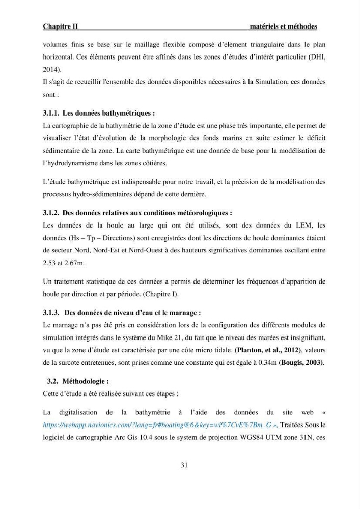 Etude de protection du rivage Club Hippique dans la willaya de Béjaïa:
