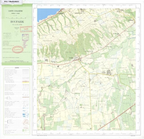 Boufarik: NJ-31-III-43 OUEST Boufarik: NJ-31-III-43 OUEST