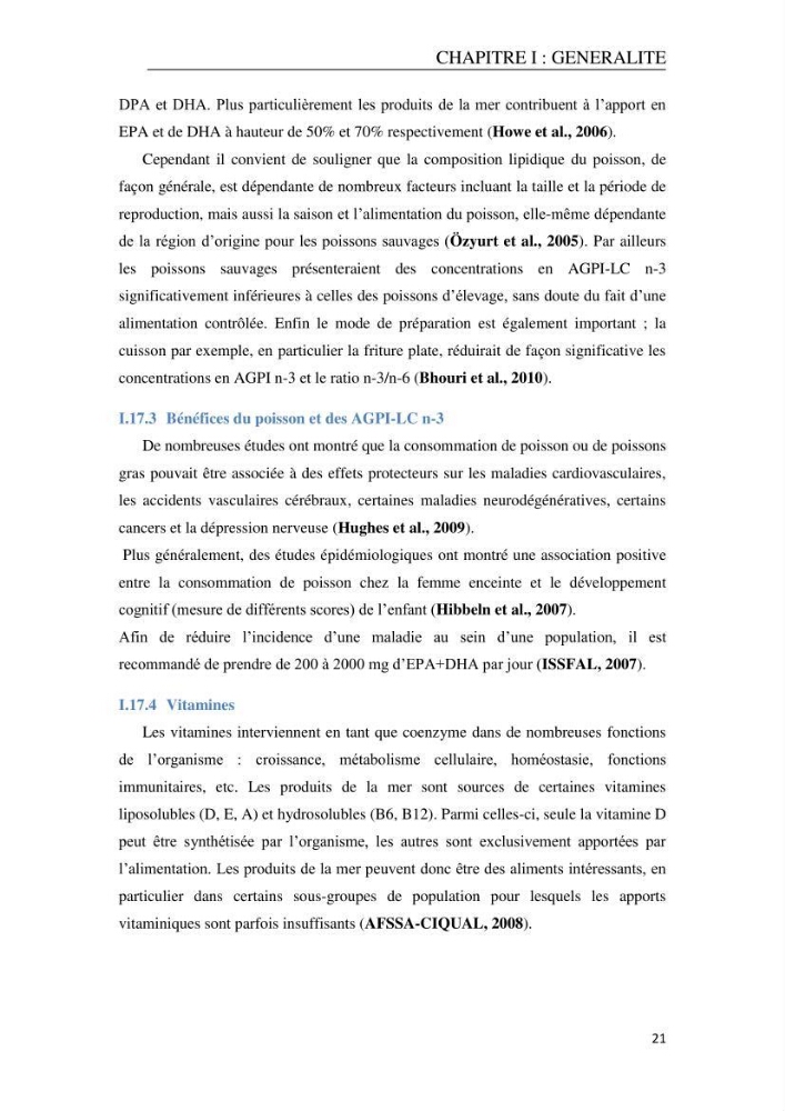 Evaluation du risque Sanitaire Assoié à la Consommation de la Daurade d’élevage Sparus aurata (Linnaeus ,1758)