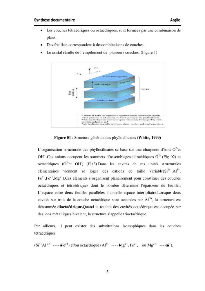 Elimination des métaux traces dans l\'eau par adsorption sur les matériaux argileux