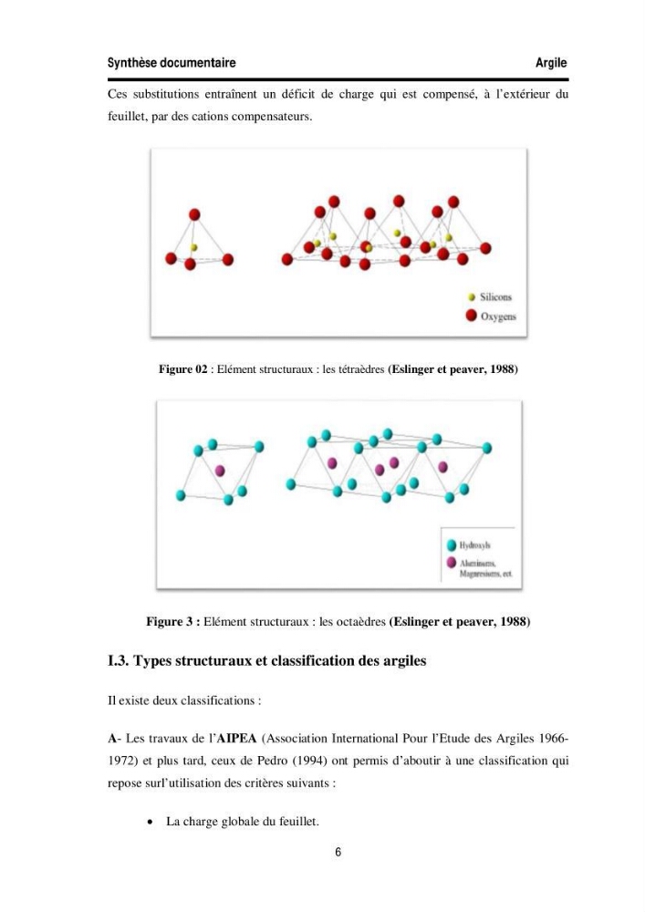 Elimination des métaux traces dans l\'eau par adsorption sur les matériaux argileux