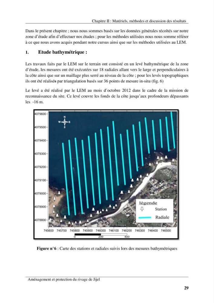 Aménagement et protection du rivage de Jijel:
