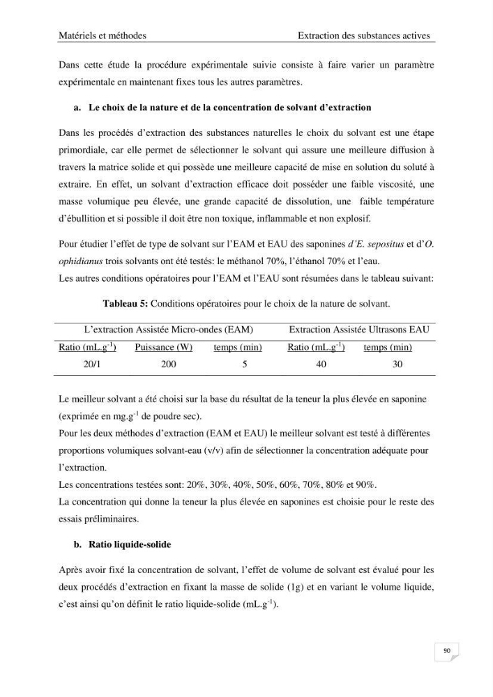 Optimisation des conditions d’extraction par micro-ondes et ultrasons des saponines et des caroténoïdes de deux Échinodermes Astéroidea de la marge algérienne (Echinaster sepositus et Ophidiaster ophidianus) et étude de leurs activités biologiques