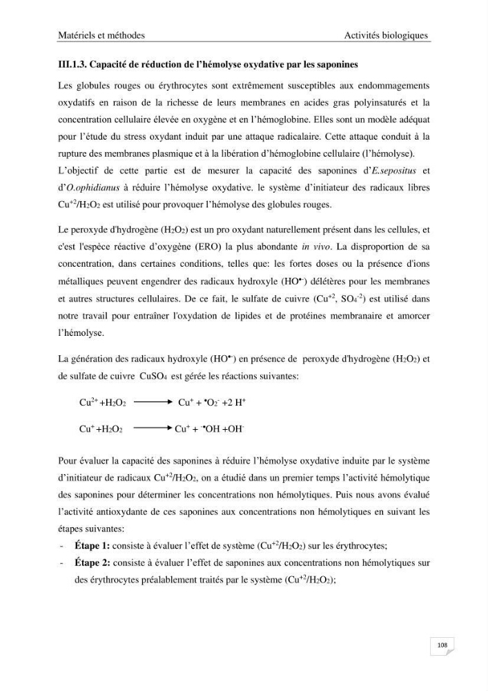 Optimisation des conditions d’extraction par micro-ondes et ultrasons des saponines et des caroténoïdes de deux Échinodermes Astéroidea de la marge algérienne (Echinaster sepositus et Ophidiaster ophidianus) et étude de leurs activités biologiques