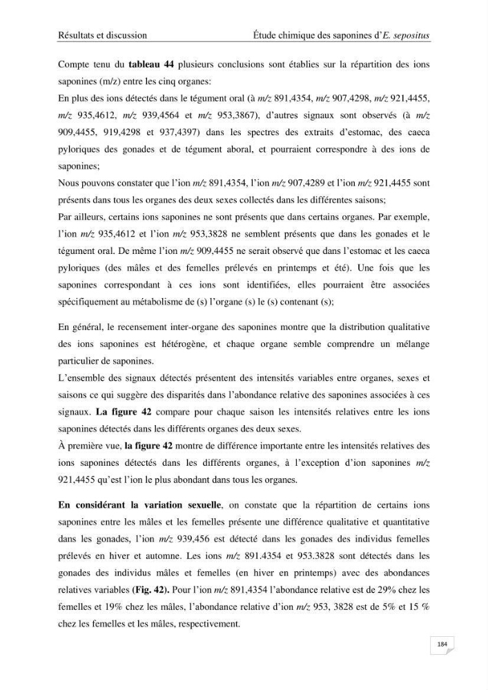 Optimisation des conditions d’extraction par micro-ondes et ultrasons des saponines et des caroténoïdes de deux Échinodermes Astéroidea de la marge algérienne (Echinaster sepositus et Ophidiaster ophidianus) et étude de leurs activités biologiques