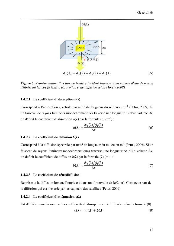 Conception des algorithmes empiriques pour l\'estimation de la chlorophylle-a et la turbidité dans la baie de Bou-Ismail: