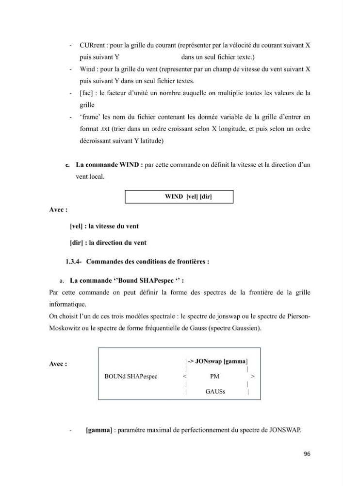 Contribution à la recherche des zones à fort potentiel d\'énergie houlomotrice à base d\'un modèle hydrodynamique