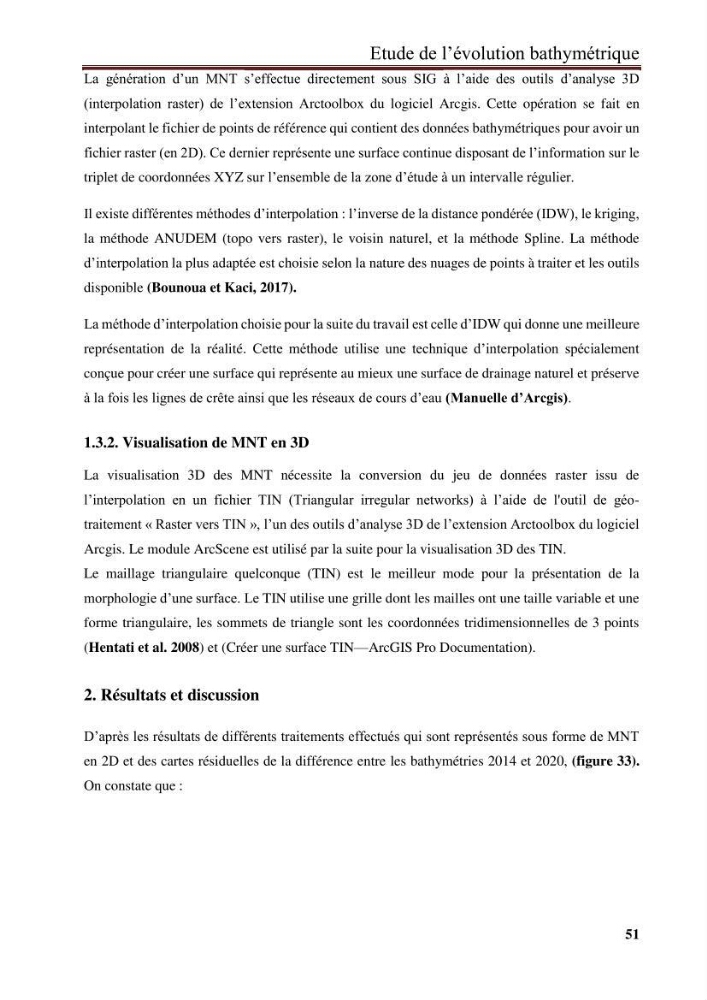 Impact des infrastructures de protection littorale sur l’évolution morphodynamique de la région centre de la baie d’Alger « site des Sablettes : la grande plage »: