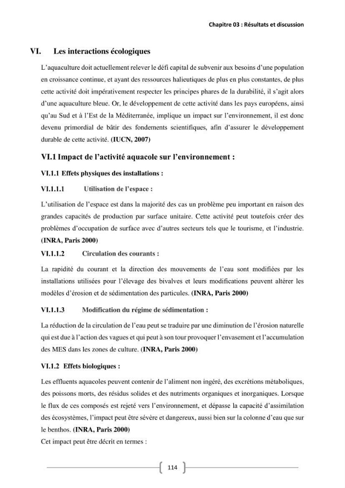 Etude Technico-économique et écologique de contribution des projets aqucoles au dévloppment durable en Algérie