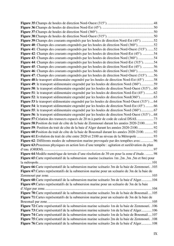 Changement climatique et risques côtiers dans la métropole algéroise.