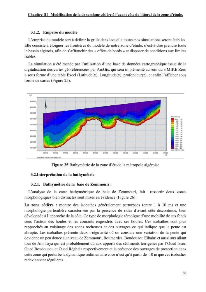 Changement climatique et risques côtiers dans la métropole algéroise.