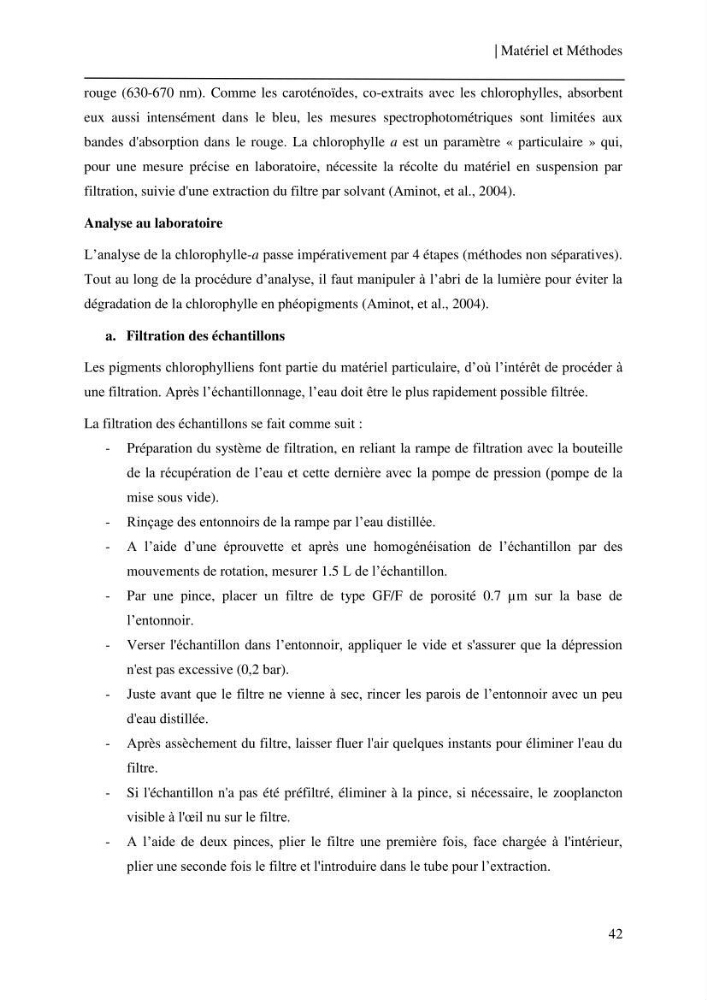 Conception des algorithmes empiriques pour l\'estimation de la chlorophylle-a et la turbidité dans la baie de Bou-Ismail