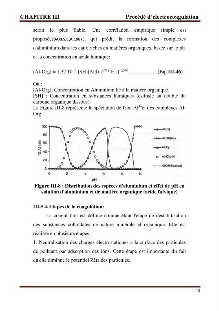 Contribution a l\'évaluation du degré de pollution des eaux du lac de reghaia et proposition des procédés de traitement électrochimique et membranire :