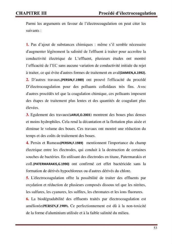 Contribution a l\'évaluation du degré de pollution des eaux du lac de reghaia et proposition des procédés de traitement électrochimique et membranire :