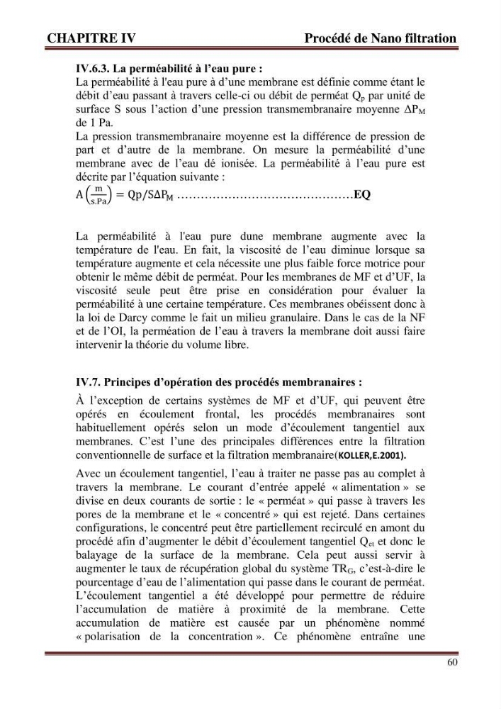 Contribution a l\'évaluation du degré de pollution des eaux du lac de reghaia et proposition des procédés de traitement électrochimique et membranire :