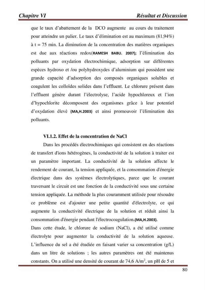 Contribution a l\'évaluation du degré de pollution des eaux du lac de reghaia et proposition des procédés de traitement électrochimique et membranire :