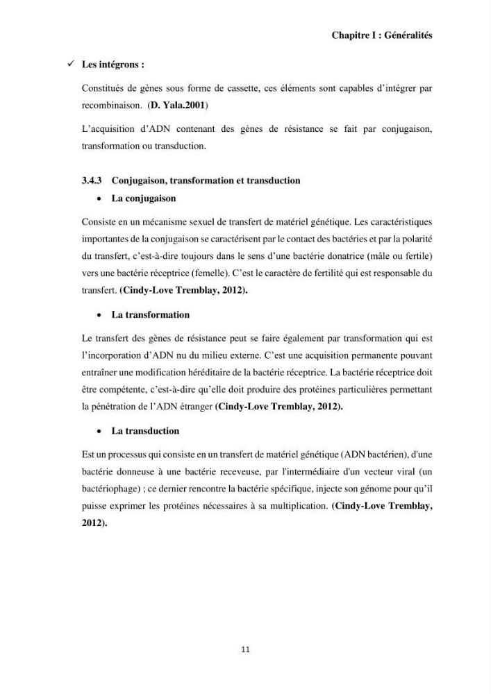 Caractérisation et évaluation de la virulence et de la résistance aux antibiotiques chez les entérocoques isolés dans le milieu marin