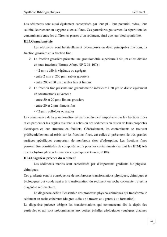 Les radioéléments et l\'historique de la contamination dans les sédiments de la côte algéroise