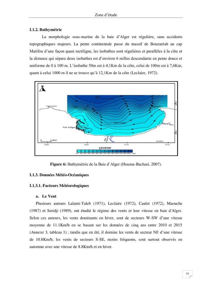 Les radioéléments et l\'historique de la contamination dans les sédiments de la côte algéroise