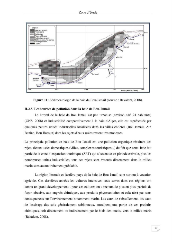 Les radioéléments et l\'historique de la contamination dans les sédiments de la côte algéroise