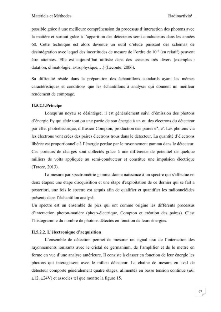 Les radioéléments et l\'historique de la contamination dans les sédiments de la côte algéroise