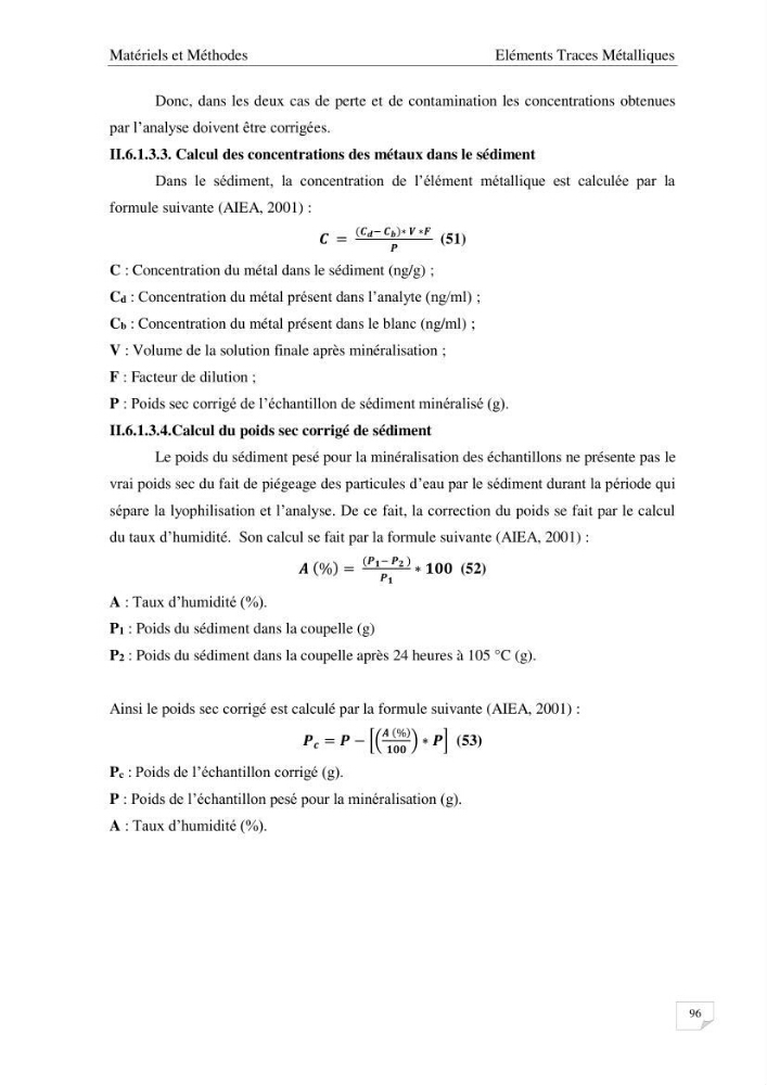 Les radioéléments et l\'historique de la contamination dans les sédiments de la côte algéroise