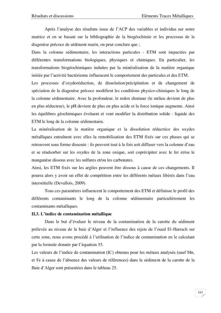 Les radioéléments et l\'historique de la contamination dans les sédiments de la côte algéroise