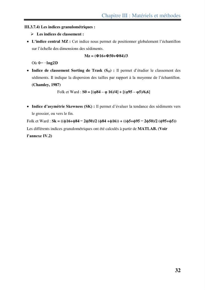 Les paramètres physico-chimiques dans l’eau de mer et les sédiments dans le port de Sidi-Fredj