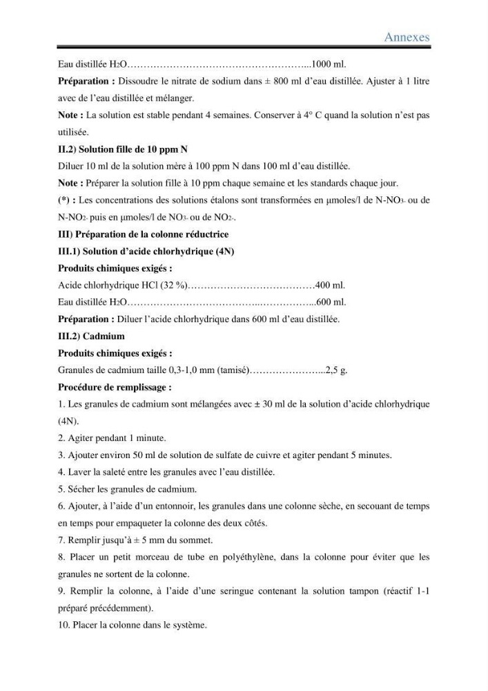 Les paramètres physico-chimiques dans l’eau de mer et les sédiments dans le port de Sidi-Fredj