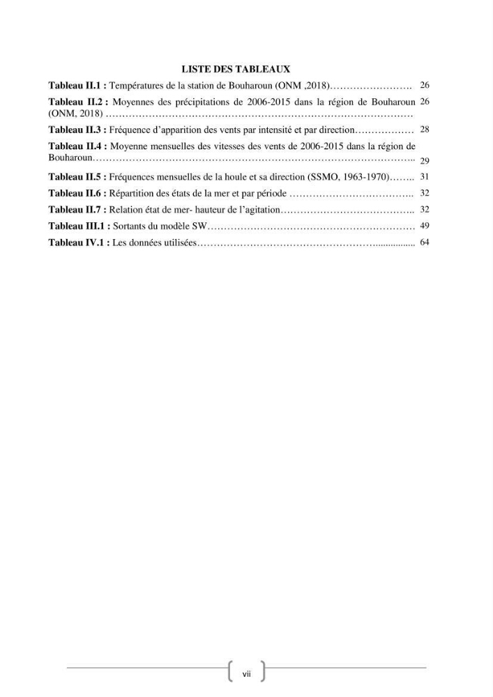 Modélisation Numérique de la morphodynamique sédimentaire et de la cinématique du trait de côte Chenoua plage, willaya de Tipaza.