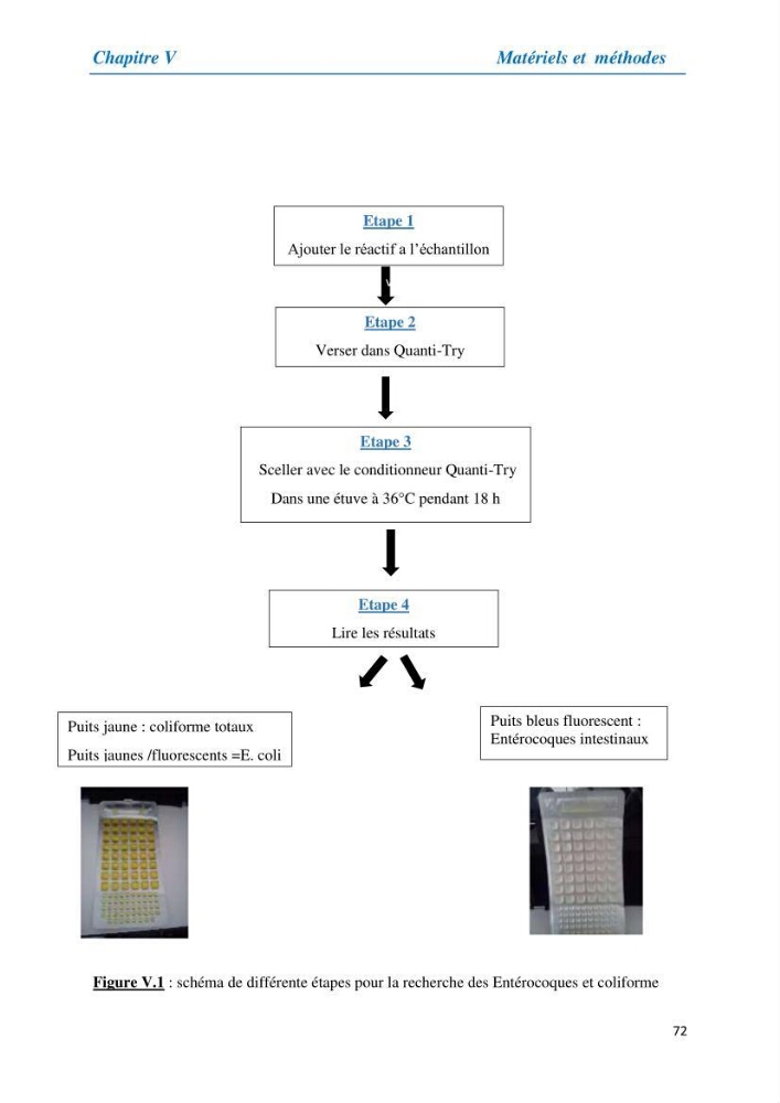 Suivi de la qualité physico-chimique et bacteriologique des eaux usées épurées de la station d\'épuration et leur effet sur l\'environnement marin