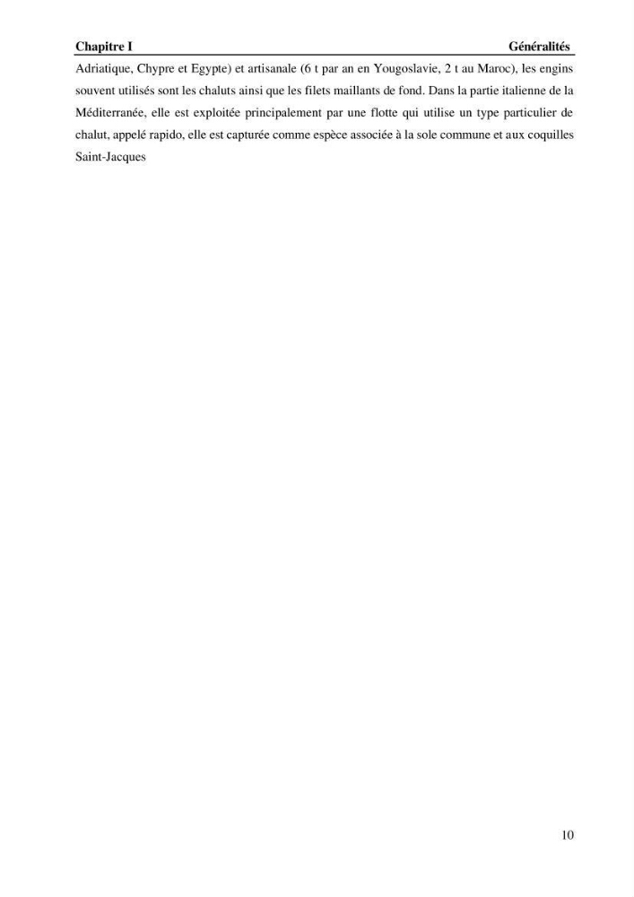 Effet des paramètres du milieu sur la reproduction et la croissance de citharus linguatula (Linnaeus, 1758 ) des eaux centre algériennes selon la théorie DEB