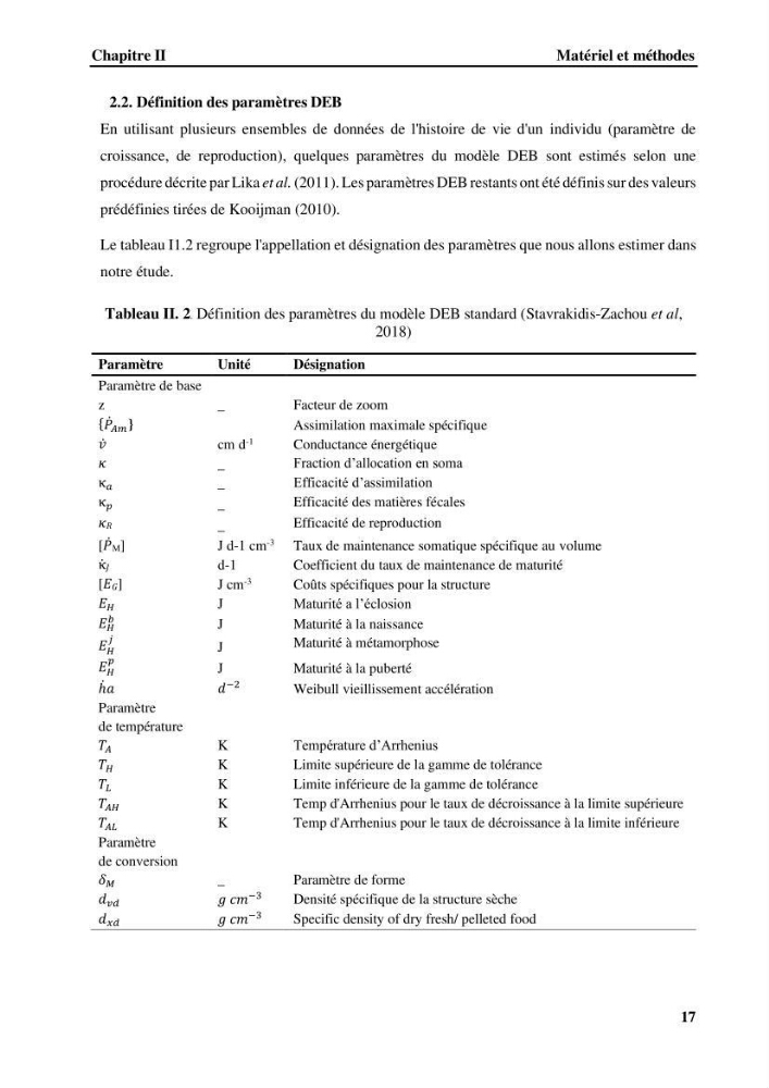 Effet des paramètres du milieu sur la reproduction et la croissance de citharus linguatula (Linnaeus, 1758 ) des eaux centre algériennes selon la théorie DEB