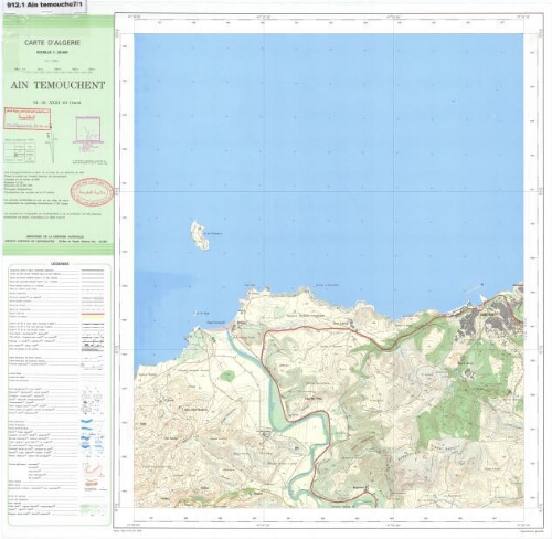 Ain Temouchent:NI-30-XXIII-63 Ouest Ain Temouchent:NI-30-XXIII-63 Ouest
