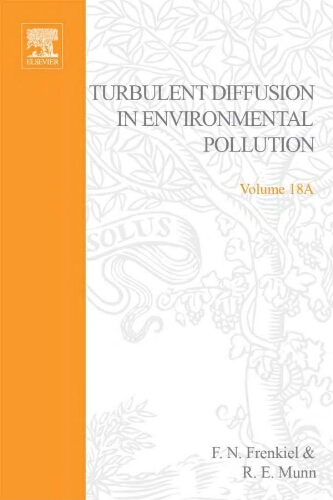 Turbulent diffusion in environmental pollution Turbulent diffusion in environmental pollution