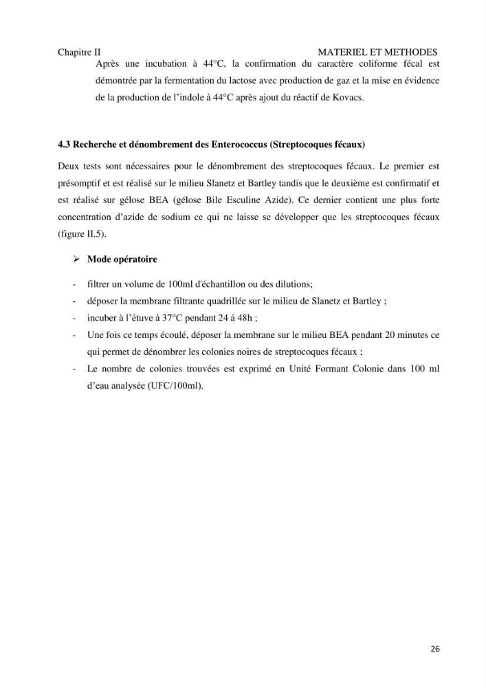 Suivi de la qualité microbiologique et physicochimique des eaux de baignade.