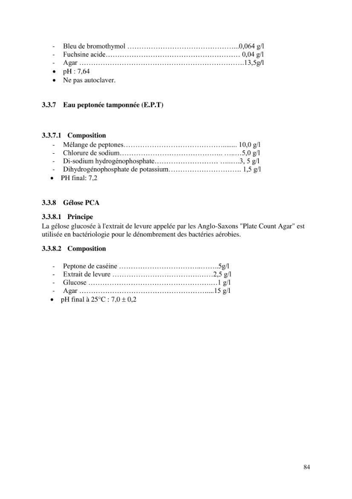 Suivi de la qualité microbiologique et physicochimique des eaux de baignade.