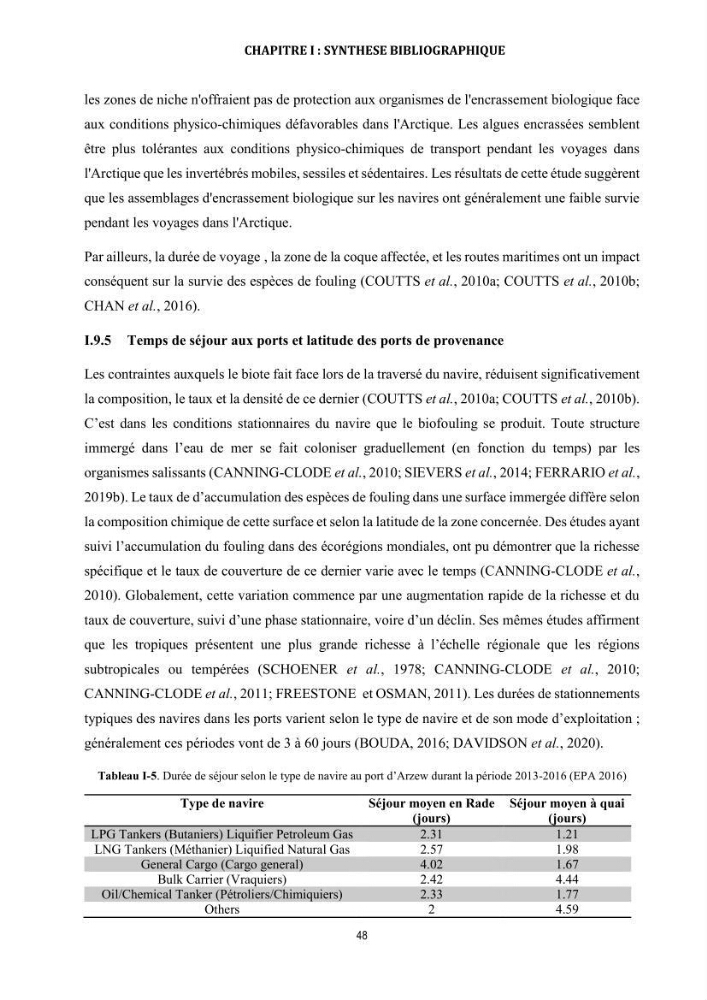 La biosalissure « biofouling » de la coque des navires, une menace pour la biodiversité du milieu marin