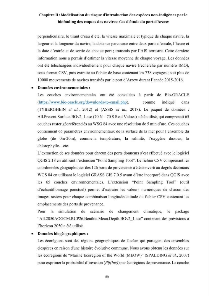 La biosalissure « biofouling » de la coque des navires, une menace pour la biodiversité du milieu marin