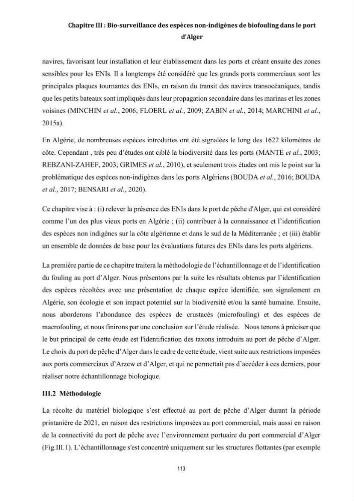 La biosalissure « biofouling » de la coque des navires, une menace pour la biodiversité du milieu marin