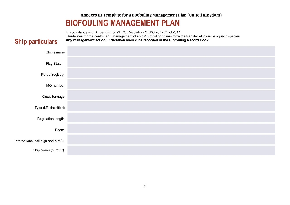 La biosalissure « biofouling » de la coque des navires, une menace pour la biodiversité du milieu marin