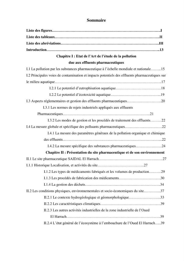 Evaluation du potentiel de pollution lié aux effluents pharmaceutiques en zone littorale