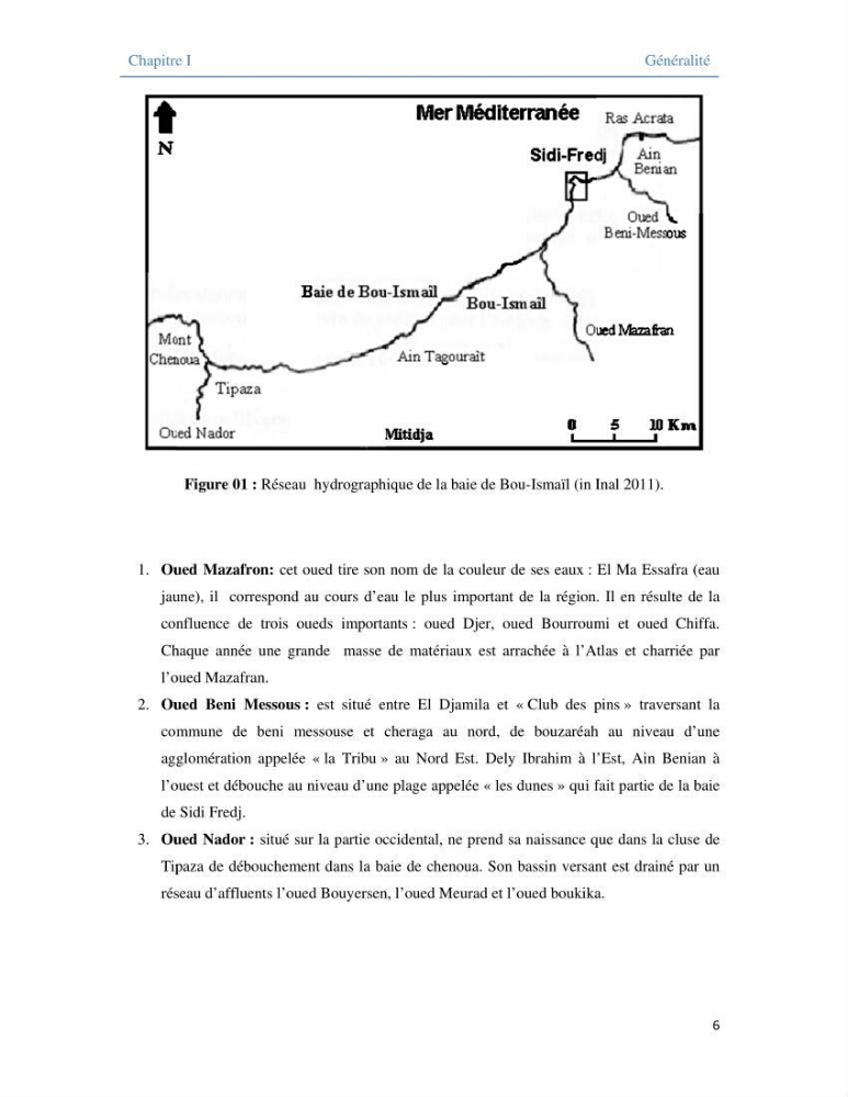 Contribution à l\'étude qualitative, quantitative et structurelle des populations de phytoplancton de la baie de Bou-Ismail cas du site \"le vivier\"