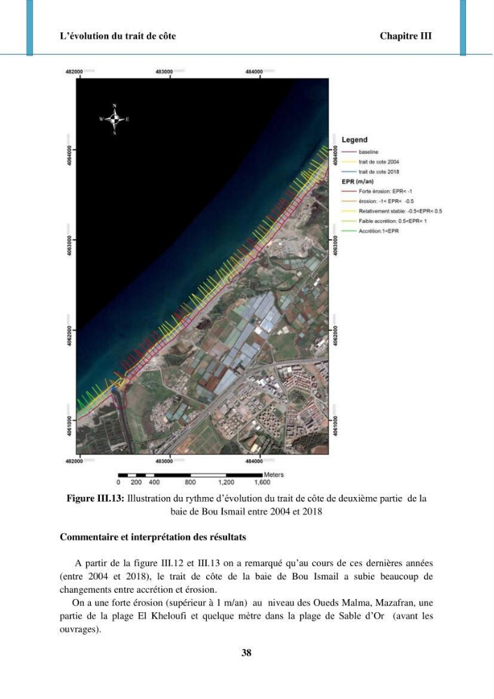 Impact des forçages météorologiques et anthropiques sur la dynamique morpho-sédimentaire du littoral Ouest Algérois