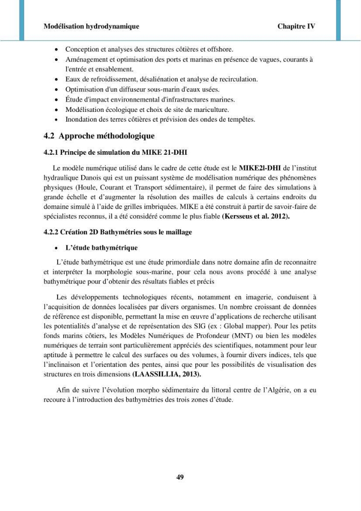 Impact des forçages météorologiques et anthropiques sur la dynamique morpho-sédimentaire du littoral Ouest Algérois