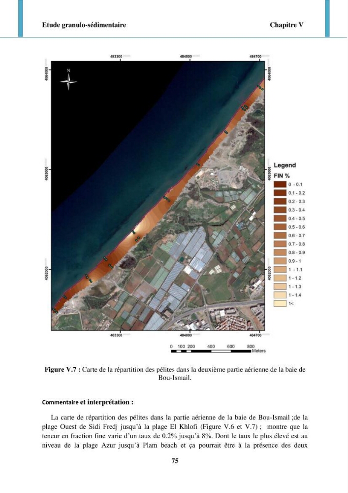 Impact des forçages météorologiques et anthropiques sur la dynamique morpho-sédimentaire du littoral Ouest Algérois