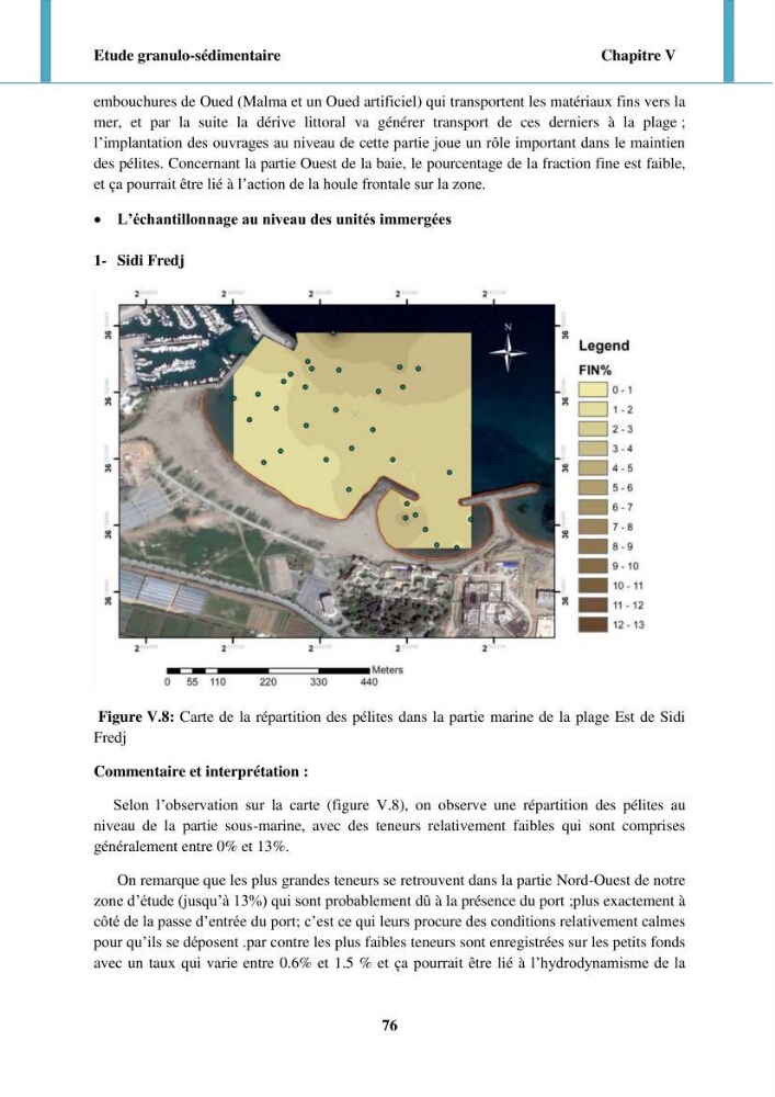Impact des forçages météorologiques et anthropiques sur la dynamique morpho-sédimentaire du littoral Ouest Algérois