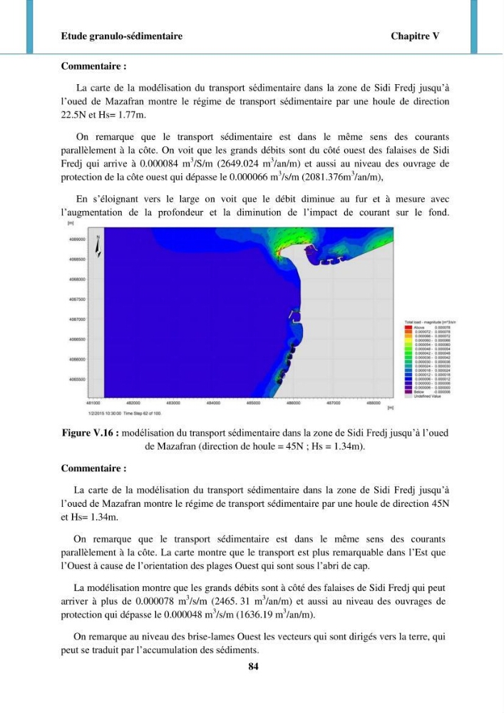Impact des forçages météorologiques et anthropiques sur la dynamique morpho-sédimentaire du littoral Ouest Algérois